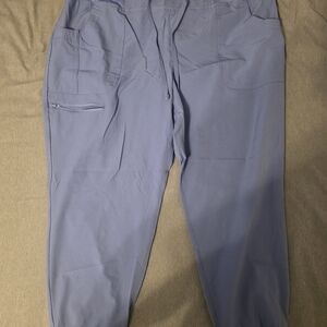 Womens Light Blue Scrub Pants